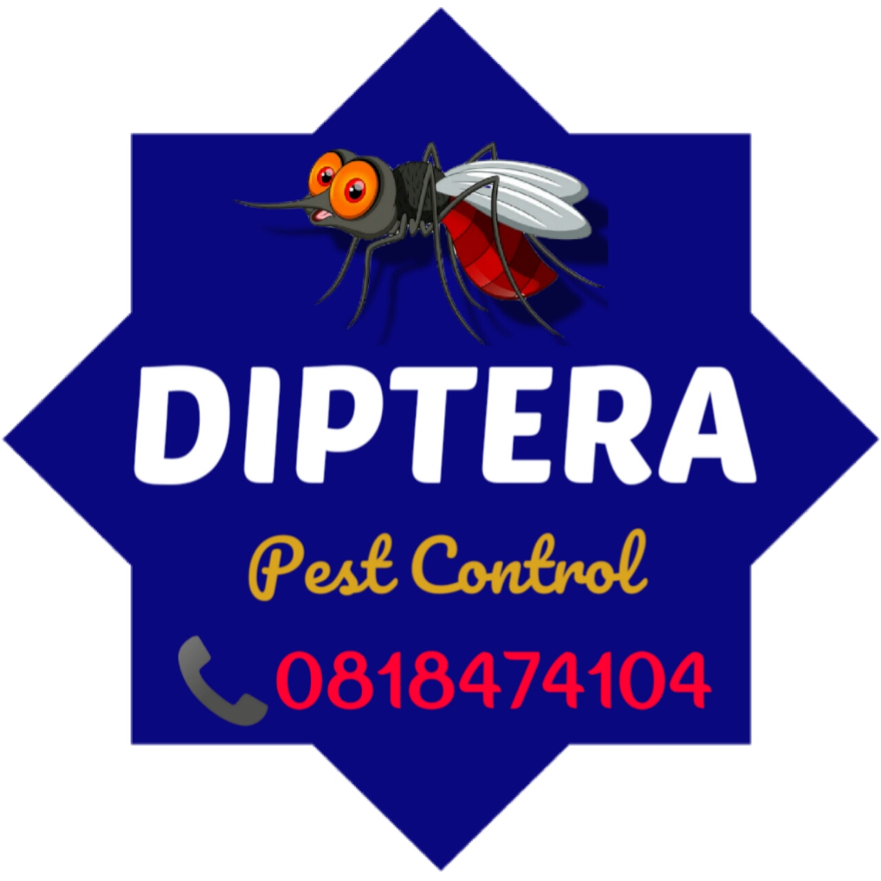 Gambar DIPTERA Pest Control logo kedua dari perusahaan CV. Tisies Orienta Utama